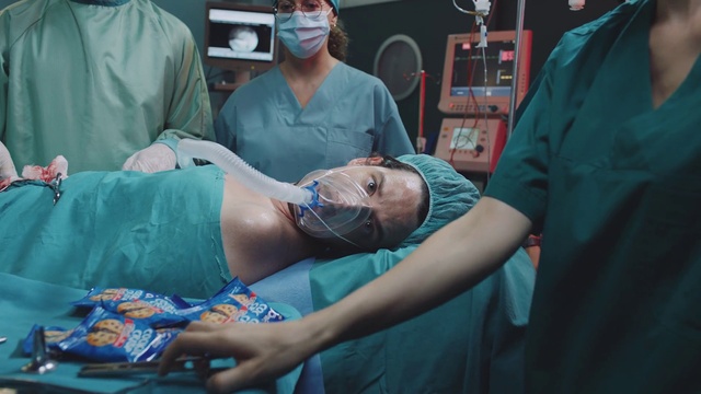 Video Reference: Medical equipment, Health care provider, Scrubs, Hospital gown, Surgeon, Medical procedure, Health care, Patient, Medical assistant, Medical