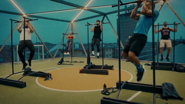 Video Reference: Shorts, Leisure, Sports, Physical fitness, Entertainment, Fun, Recreation, Balance, Event, Thigh