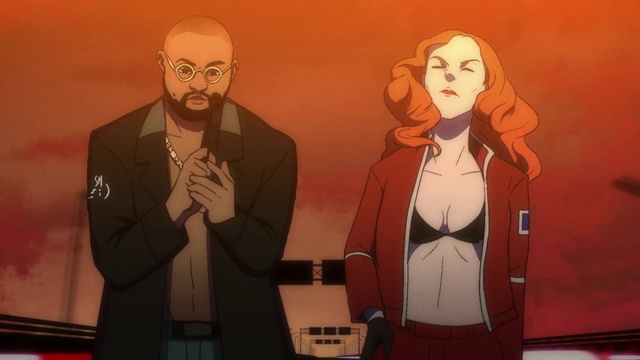 Video Reference: Outerwear, Hairstyle, Standing, Mammal, Gesture, Art, Eyewear, Social group, Fun, People