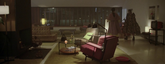 Video Reference: Couch, Comfort, Building, Interior design, Flooring, Floor, House, Living room, Lamp, Tints and shades