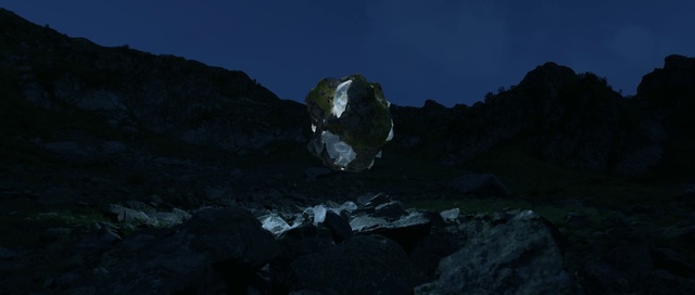 Video Reference: Sky, Mountain, Bedrock, Natural landscape, Formation, Landscape, Mountain range, Hill, Massif, Darkness