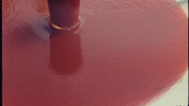 Video Reference: Liquid, Water, Fluid, Pink, Dishware, Finger, Drink, Material property, Magenta, Tints and shades