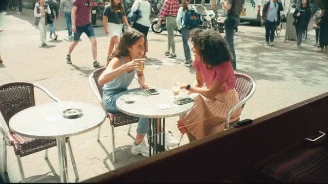 Video Reference: Clothing, Footwear, Hairstyle, Table, Shorts, Leg, Tire, Wheel, Leisure, People