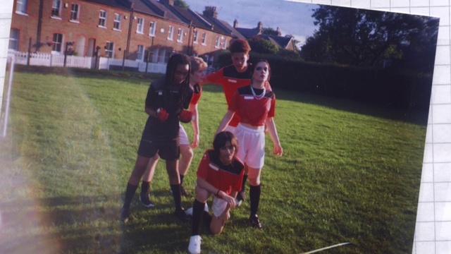 Video Reference: Shorts, Window, Plant, Sports equipment, Grass, Leisure, Player, Ball, Sky, Football player