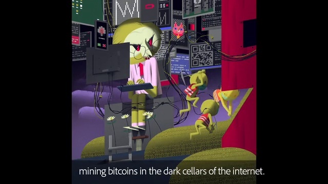 Video Reference: Purple, Font, Art, Magenta, Terrestrial plant, Graphics, Event, Graphic design, Animation, Fictional character