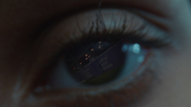 Video Reference: Eyelash, Tints and shades, Electric blue, Circle, Darkness, Macro photography, Terrestrial animal, Wood, Flesh