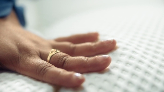 Video Reference: Body jewelry, Gesture, Finger, Thumb, Wedding ring, Wrist, Nail, Jewellery, Wood, Wedding ceremony supply