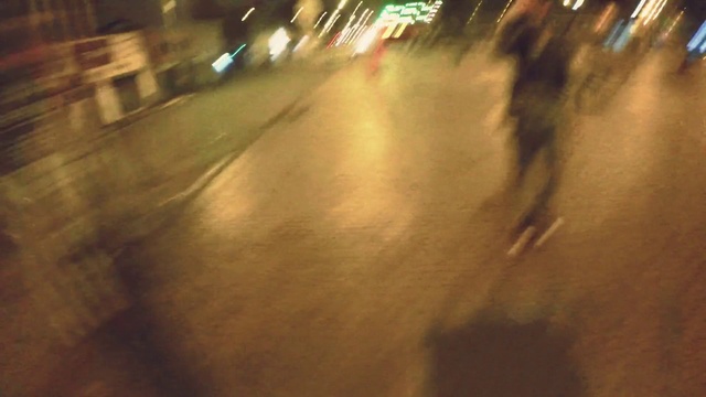 Video Reference: Automotive lighting, Amber, Road surface, Asphalt, Wood, Floor, Flooring, Thoroughfare, Tints and shades, Headlamp