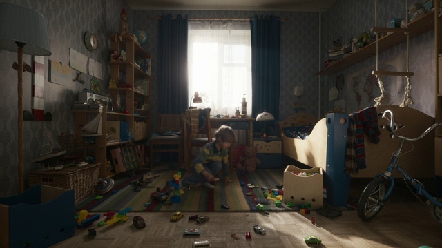 Video Reference: Window, Building, Architecture, Interior design, Curtain, Wood, Floor, Flooring, Picture frame, Tire