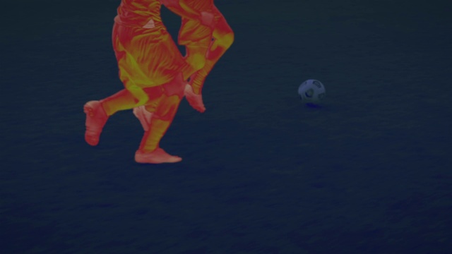 Video Reference: Gesture, Sleeve, Electric blue, Sports equipment, Performing arts, Ball, Event, Entertainment, Peach, Art