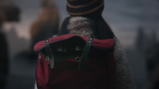Video Reference: Tartan, Hat, Sleeve, Street fashion, Grey, Headgear, Bag, Sun hat, Beard, Personal protective equipment