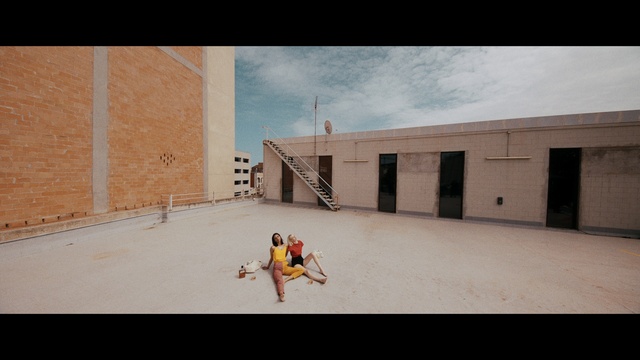 Video Reference: Cloud, Wood, Asphalt, Sky, Floor, Urban design, Flooring, Landscape, Sports equipment, Tints and shades