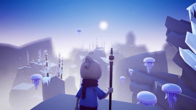 Video Reference: Atmosphere, Sky, World, Blue, Azure, Purple, Space, Cloud, Cg artwork, Electric blue