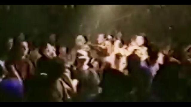 Video Reference: Human body, Entertainment, Event, Crowd, Font, Magenta, Display device, Darkness, Public event, Fun