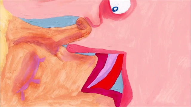 Video Reference: Art paint, Paint, Gesture, Art, Painting, Rectangle, Wood, Magenta, Font, Watercolor paint