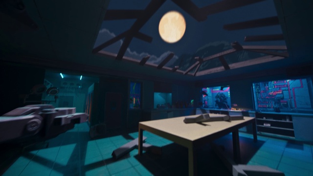 Video Reference: Table, Building, Table tennis racket, House, Leisure, Chair, Recreation, Sports equipment, Indoor games and sports, Games