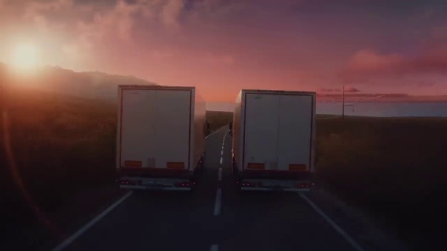 Video Reference: Cloud, Sky, Atmosphere, Tire, Vehicle, Automotive lighting, Truck, Asphalt, Automotive tire, Road surface