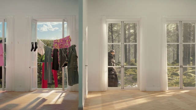 Video Reference: Fixture, Window, Building, Wood, Floor, Flooring, Door, Home door, House, Hardwood