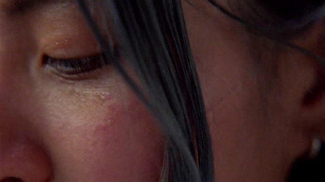Video Reference: Hair, Nose, Cheek, Lip, Eyebrow, Eye, Eyelash, Human body, Jaw, Neck