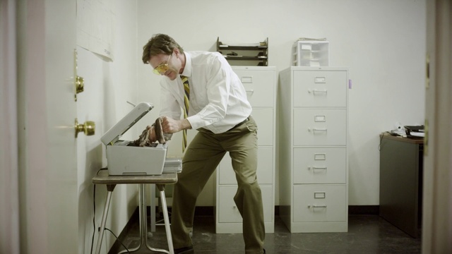 Video Reference: Table, Shoulder, Furniture, Leg, Cabinetry, Desk, Chair, Drawer, Floor, Chest of drawers