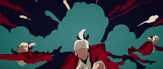 Video Reference: Cartoon, Gesture, Art, Happy, Red, Font, Fictional character, Animated cartoon, Graphics, Electric blue