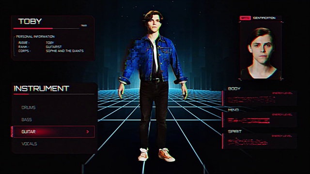 Video Reference: Sleeve, Flash photography, Fashion design, Font, Entertainment, Electric blue, Space, Event, Formal wear, Performing arts