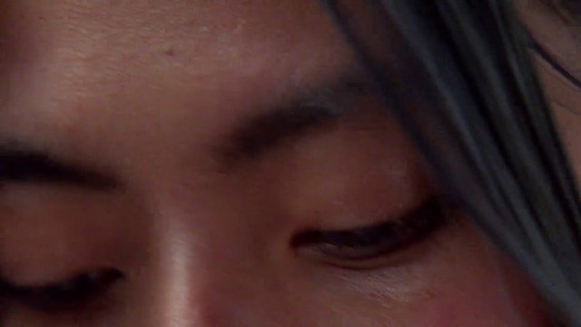 Video Reference: Forehead, Nose, Cheek, Eyelash, Iris, Ear, Wrinkle, Flesh, Fun, Electric blue