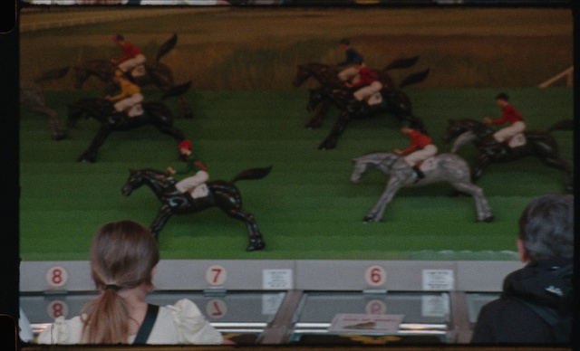 Video Reference: Horse, Helmet, Sports gear, Player, Toy, Working animal, Recreation, Grass, Competition event, Sports