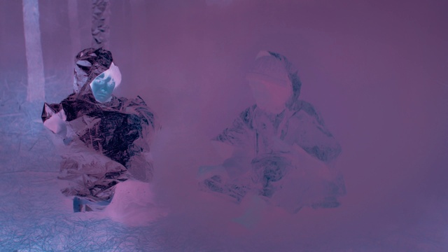 Video Reference: Purple, Gesture, Violet, Art, Flash photography, Font, Magenta, Electric blue, Fashion design, Jewellery