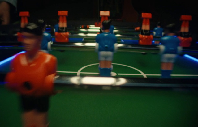 Video Reference: Toy, Leisure, Fun, Lego, Recreation, Electric blue, Indoor games and sports, Games, Player, Table