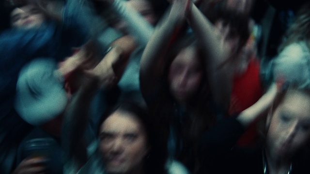 Video Reference: Purple, Organism, Gesture, Magenta, Electric blue, Font, Event, Darkness, Entertainment, Crowd