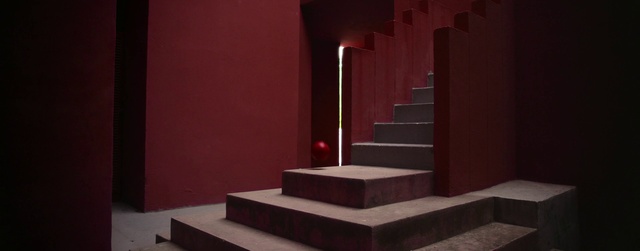 Video Reference: Stairs, Wood, Building, Floor, Flooring, Material property, Font, Magenta, Art, Tints and shades