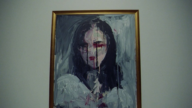 Video Reference: Hair, Head, Picture frame, Art paint, Eye, Paint, Gesture, Artist, Painting, Art