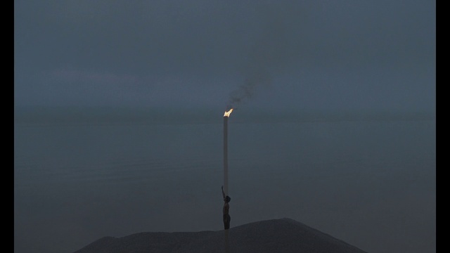 Video Reference: Sky, Tower, Atmospheric phenomenon, Astronomical object, Wind, Mountain, Dusk, Electricity, Horizon, Midnight