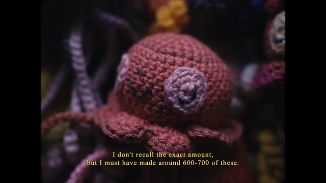 Video Reference: Plant, Purple, Terrestrial plant, Violet, Magenta, Art, Pattern, Ornament, Event, Wool