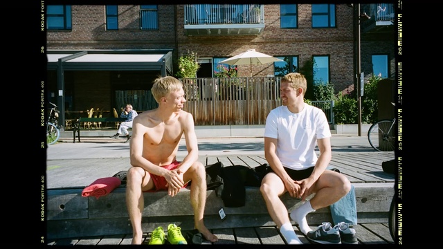 Video Reference: Shorts, Shoulder, Leg, Window, Muscle, Leisure, Happy, Eyewear, Thigh, Grass