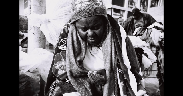 Video Reference: Facial expression, White, Black, Fashion, Temple, Black-and-white, Street fashion, Style, Adaptation, Road