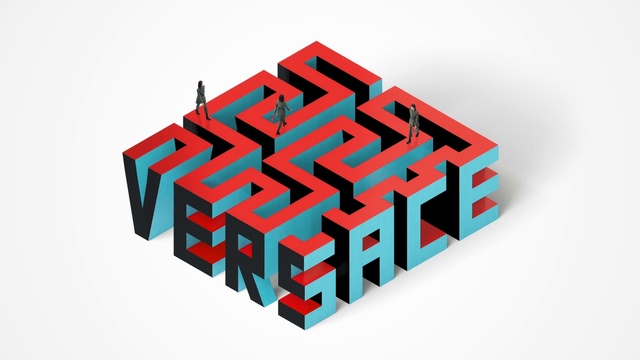 Video Reference: Sleeve, Rectangle, Font, Electric blue, Pattern, Logo, Parallel, Art, Magenta, Brand