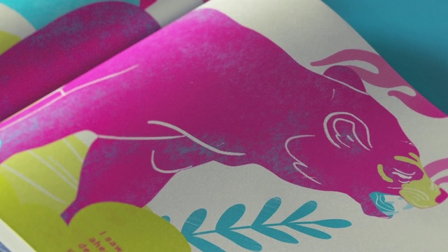 Video Reference: Purple, Textile, Violet, Pink, Font, Material property, Magenta, Art, Tints and shades, Pattern