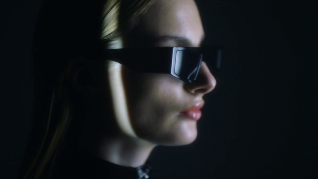 Video Reference: Nose, Lip, Vision care, Eyebrow, Mouth, Eyelash, Eye glass accessory, Eyewear, Flash photography, Black hair