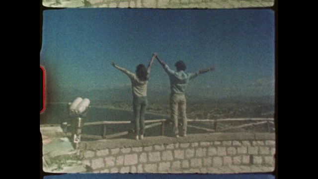 Video Reference: Gesture, Sky, Art, Rectangle, Tints and shades, Display device, Visual arts, Painting, Event, Fun