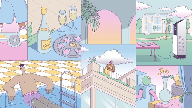 Video Reference: Tree, Organism, Art, Architecture, Biome, Line, Landmark, Plant, Painting, Illustration