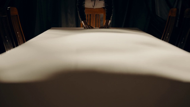 Video Reference: Table, Textile, Interior design, Wood, Chair, Flooring, Automotive design, Tints and shades, Comfort, Tablecloth