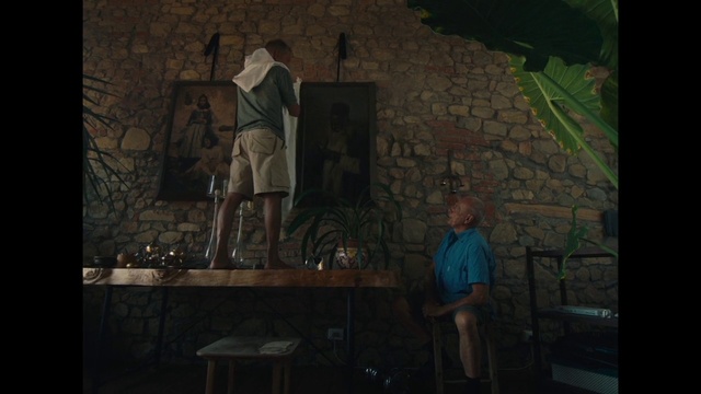 Video Reference: World, Shorts, Art, Tints and shades, Darkness, Event, Visual arts, Midnight, Font, Room