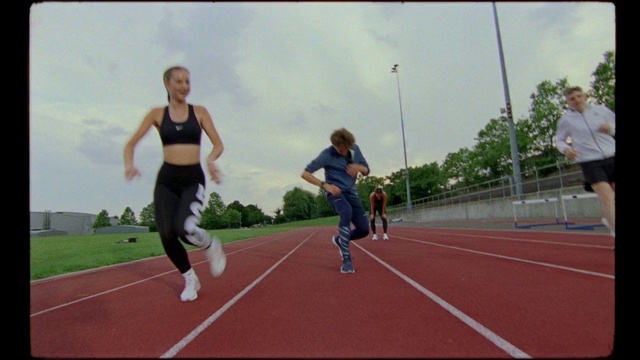 Video Reference: Sky, Shorts, Active shorts, Cloud, Muscle, Track and field athletics, Outdoor recreation, Sports, Fun, Exercise