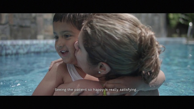 Video Reference: Water, Smile, Flash photography, Happy, Gesture, Eyelash, Swimming pool, Toddler, Fun, Leisure