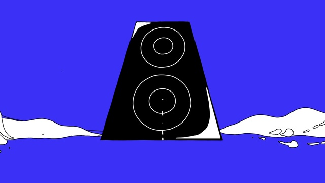 Video Reference: Rectangle, Audio equipment, Font, Electric blue, Circle, Art, Drawing, Graphics, Illustration, Symbol