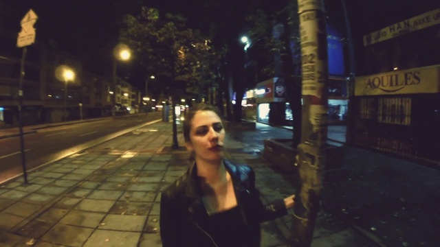 Video Reference: Automotive lighting, Road surface, Plant, Sunglasses, Flash photography, Eyewear, Goggles, Street light, Tree, Asphalt