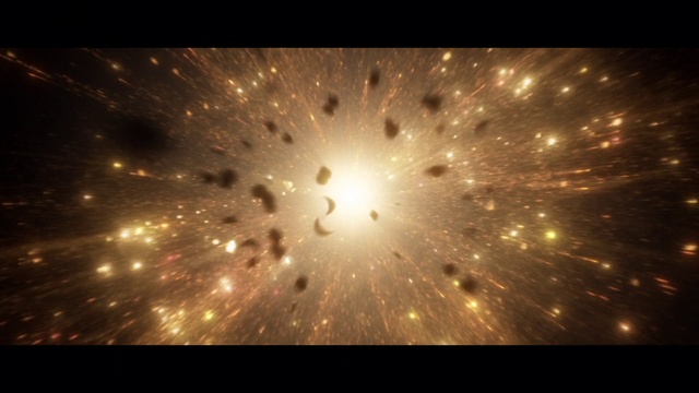 Video Reference: Sky, Fireworks, Astronomical object, Font, Gas, Art, Event, Midnight, Heat, Circle