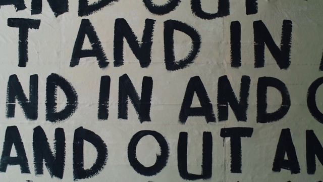 Video Reference: Font, Wood, Handwriting, Signage, Writing, Poster, Monochrome, Pattern, Event, Banner